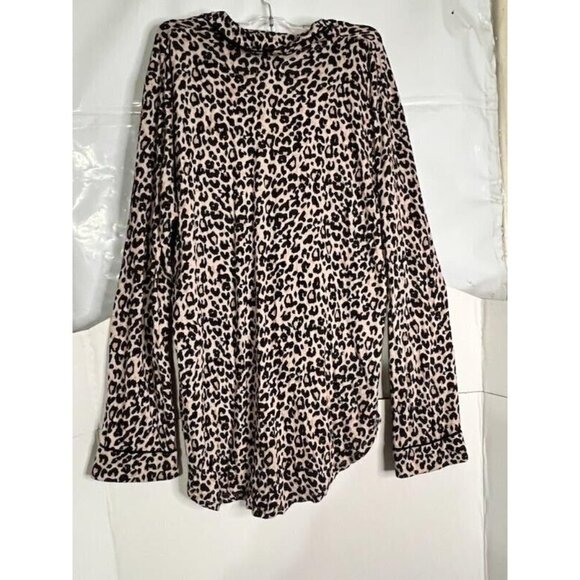 Pleion Nordtrom Rack Animal Print Top Small classic elegant dress rayon blend - Picture 5 of 5